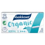 Tamponi Vuokkoset Normal Organic /16