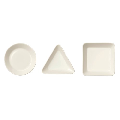 Tarjoilusetti Iittala teema 3 osaa valkoinen, hinta 38,93€