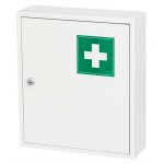 Lääkekaappi Tarmo teräs valkoinen