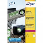 Tarra Avery l4773 heavy duty 63,5 x 33,9mm 24-os. valkoinen 480kpl