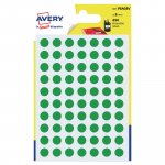 Tarra Avery psa08v pyöreä 8mm vihreä 490kpl