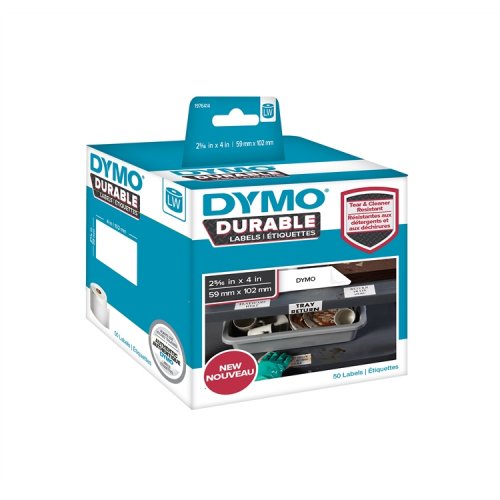 Tarra Dymo LW 59x102mm 1976414 muovi/50 pysyvä liima, hinta 55,04€