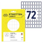 Tarra käsinkirjoitukseen Avery 3312 18 x 12 mm /1800