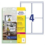 Tarra Säänkestävä Avery L4774-20 99,1 x 139 mm /80