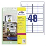 Tarra Säänkestävä Avery L4778-20 45,7 x 21,2 mm /960