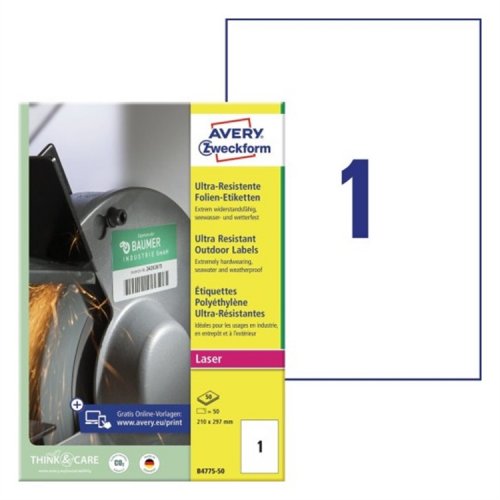 Tarra Ultrakestävä Avery B4775-50 A4 /50, hinta 103,20€