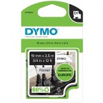 Tarrakasetti DYMO Nylon D1 19 mm valkoinen/musta