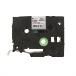 Tarrakasetti Q-CONNECT Brother TZe211 6 mm valkoinen/musta