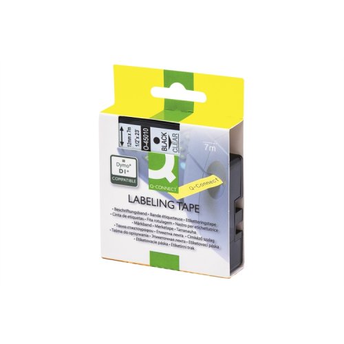 Tarrakasetti Q-CONNECT DYMO D1 45800 19 mm kirkas/musta, hinta 5,06€