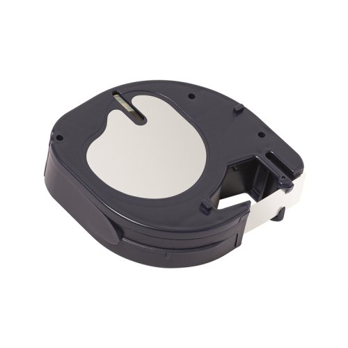 Tarrakasetti Q-CONNECT LT91201 12 mm x 4 m valkoinen/musta, hinta 2,01€