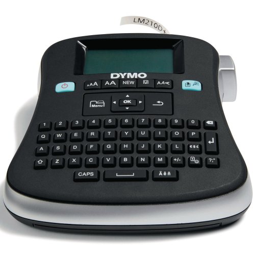 3781213 Tarratulostin Dymo Label Manager 210D QWERTY on laadukas ja kestävä tarratulostin toimistoihin ammattikäyttöön. Tarratulostimessa on qwerty-näppäimistö, kolme eri teippileveyttä ja tulostustarkkuus on 180 dpi.
