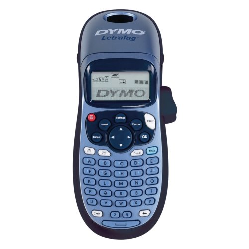 3718501 Tarratulostin Dymo Letratag LT-100H on laadukas ja kestävä monipuolinen tarrakirjoitin. Tarratulostimeen sopivat vain Letratag-teipit. Tulostin toimii neljällä AA paristolla. Katso myös muita tarratulostimia verkkokaupastamme.
