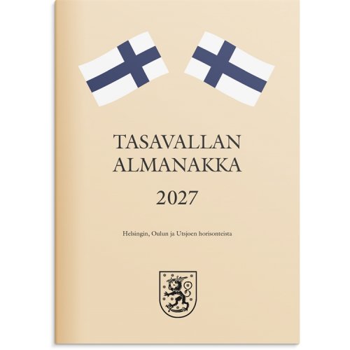 Tasavallan almanakka 2027, hinta 6,39€