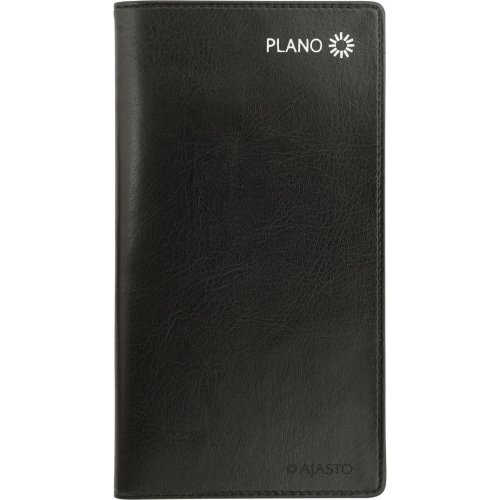 Taskukalenteri 2026 Ajasto plano musta 85 x 162 mm, hinta 20,73€