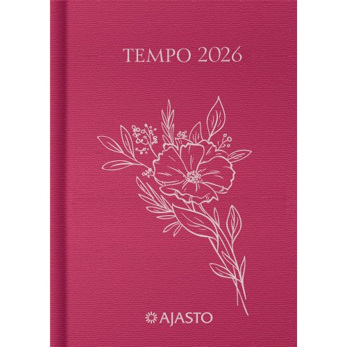 Taskukalenteri 2026 Ajasto tempo 105 x 148mm, hinta 13,01€