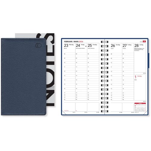 Taskukalenteri 2026 Cc 4216 time ruotsinkielinen 87 x 153mm, hinta 10,70€