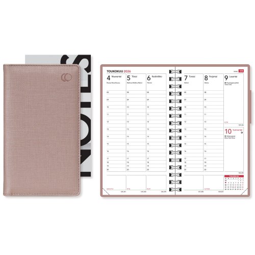 Taskukalenteri 2026 Cc 4286 time 87 x 153mm, hinta 9,20€