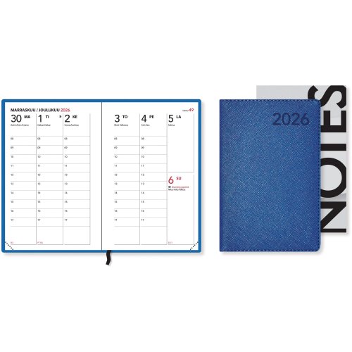 Taskukalenteri 2026 Cc 4606 date 82 x 123mm, hinta 8,55€