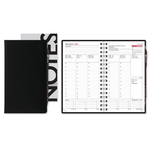 Taskukalenteri Cc 4106 leader 87 x 153mm, hinta 11,97€