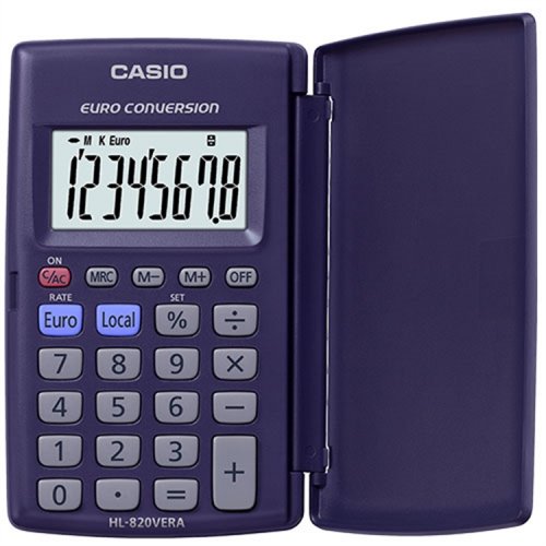 Taskulaskin Casio HL-820VERA, hinta 6,46€