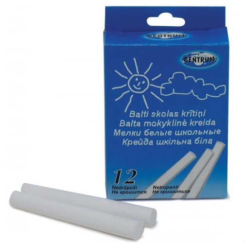 Taululiitu Centrum valkoinen 12 kpl, hinta 0,44€