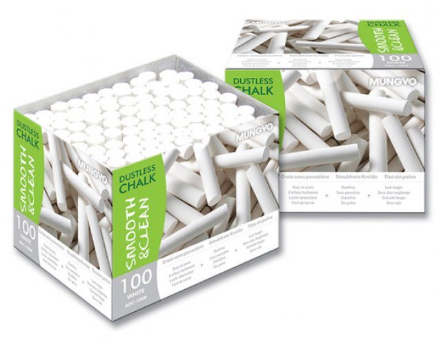 Taululiitu Mungyo valkoinen 100 kpl, hinta 9,54€