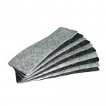 Taulupyyhkimen Bi-office vaihtoliina 140 x 40mm 10kpl