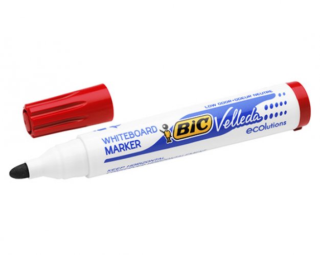 Taulutussi Bic Velleda 1701 punainen, hinta 1,34€