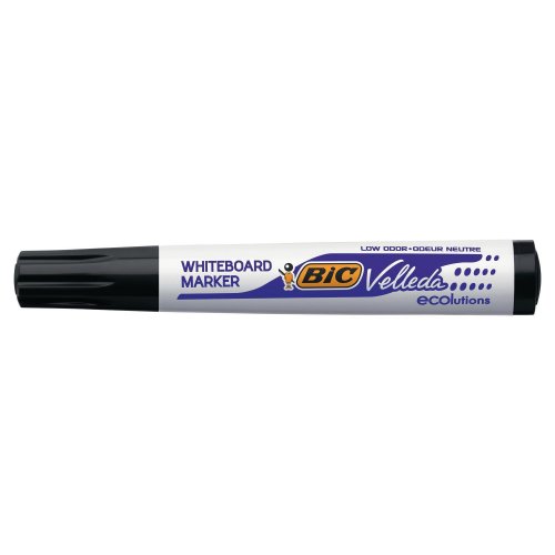 Taulutussi Bic velleda 1701 pyöreä 1,4mm musta, hinta 1,39€