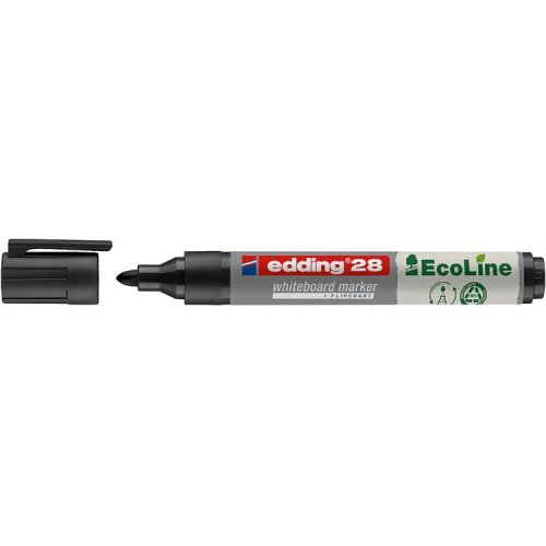 Taulutussi Edding 28 Ecoline 1,5-3mm musta, hinta 1,14€