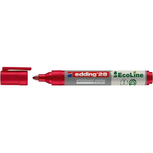 Taulutussi Edding 28 Ecoline 1,5-3mm punainen, hinta 1,14€