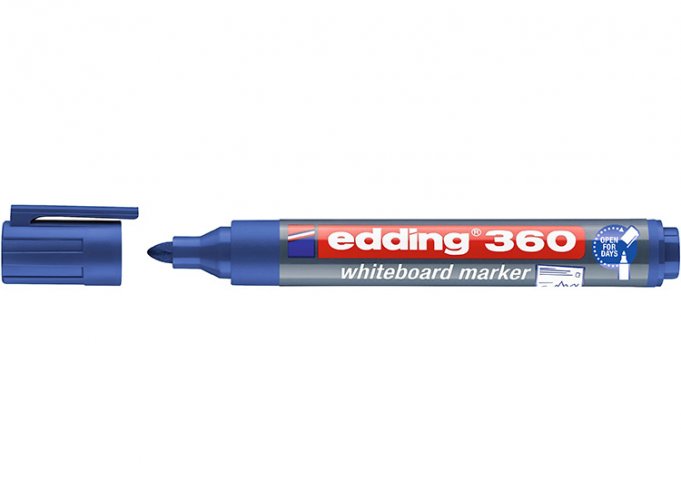 Taulutussi Edding 360 pyöreä 1,5-3 mm sininen, hinta 1,14€