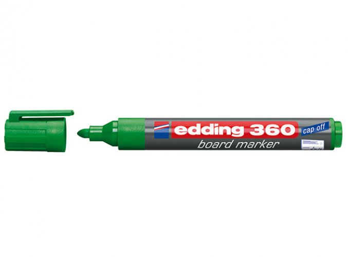 Taulutussi Edding 360 pyöreä 1,5-3 mm vihreä, hinta 1,14€