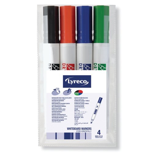 Taulutussi Lyreco viisto 1,9-4,6mm värilajitelma 4kpl, hinta 2,82€