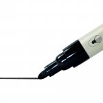 Taulutussi Nobo pyöreä 3 mm, musta 4kpl