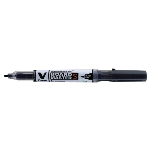 Taulutussi Pilot begreen v board master pyöreä 0,8 mm musta, hinta 2,35€