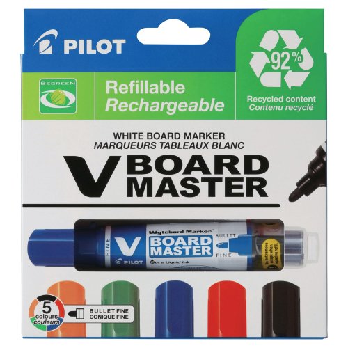 Taulutussi Pilot begreen pyöreä värivalikoima 5kpl, hinta 12,48€