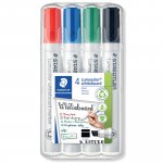 Taulutussi Staedtler lumocolor 351b viisto 2-5mm värilajitelma 4kpl
