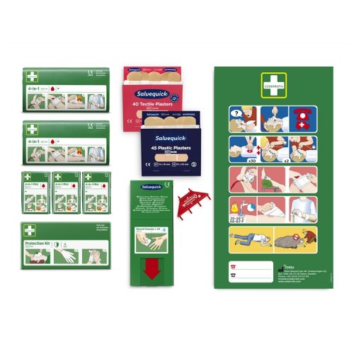 Täydennyspakkaus Haavanhoitopisteeseen Cederroth 264000, hinta 52,09€