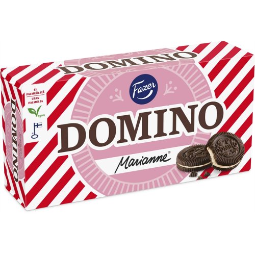 Täytekeksi Fazer Domino Marianne 350 g, hinta 5,85€