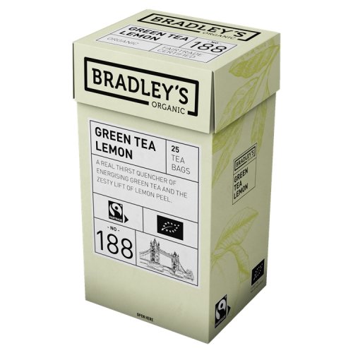 Tee Bradleys Organic Lemon 4 x 25 kpl, hinta 31,39€