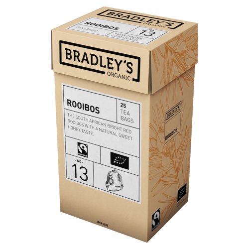 Tee Bradleys Organic Rooibos 4 x 25 kpl, hinta 31,39€
