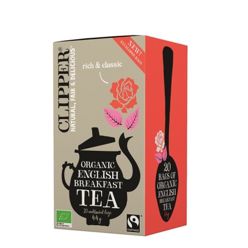 Tee Clipper English Breakfast luomu Reilu kauppa 20 pss, hinta 5,95€