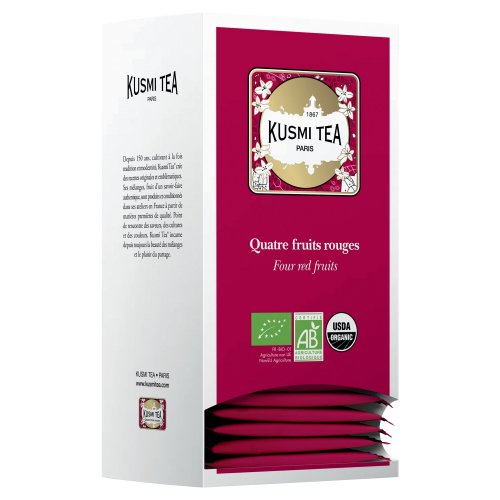 Kusmi Tea organic neljän hedelmän tee, hinta 15,85€