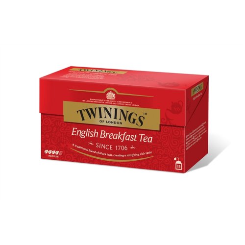 Tee Twinings English Breakfast 25 pss, hinta 5,95€