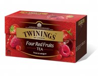 Tee Twinings Four Red Fruits 25 kpl