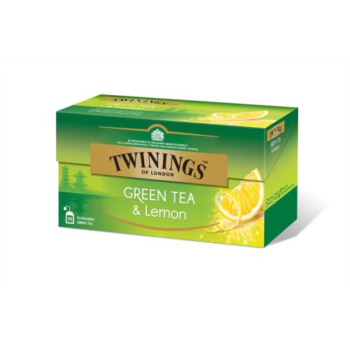 Tee Twinings Green Tea-Lemon 25 kpl, hinta 6,74€