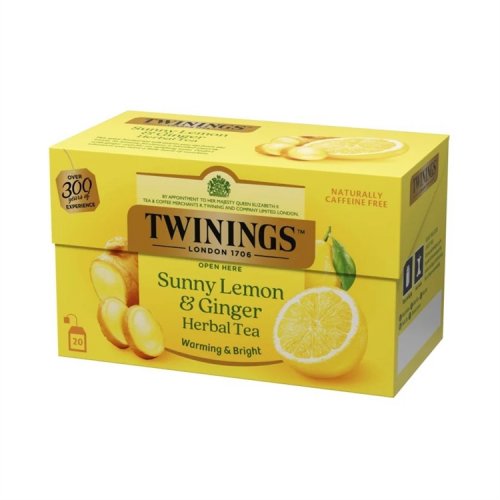 Tee Twinings Infuso sunny lemon & ginger 20 pss, hinta 7,47€