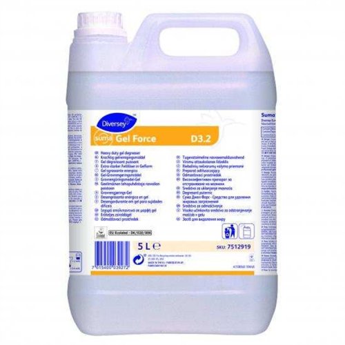Tehopuhdistusaine rasvalian poistoon Suma Gel Force 2 x 5L, hinta 135,84€