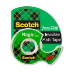 Teippi 3M Scotch Magic Invisible 810 19 mm x 7,5 m + katkoja